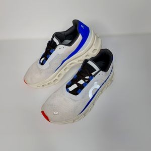 ON Cloudmonster Size 9 Frost/Cobalt